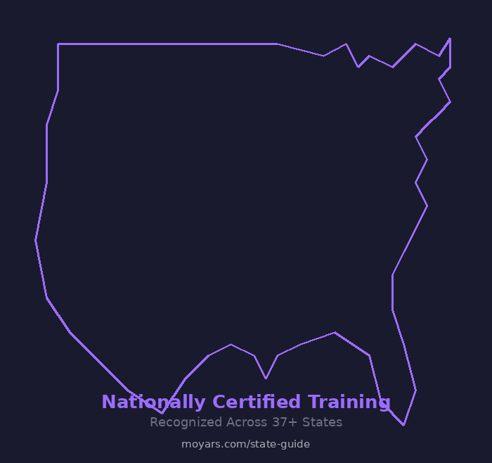 Nationally Certified Training - Recognized Across 37+ States